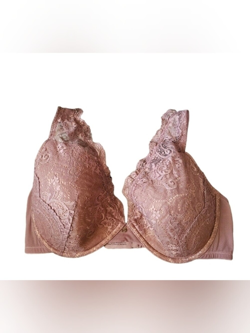 Thirdlove 24/7 purple lace contour plunge underwire bra removable padding 38E - Picture 5 of 5